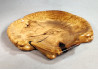 Handmade Wooden Salver / Maple Burl Wood